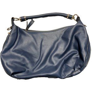 Mellow World Navy/Gold Hobo Bag